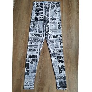 Daily Prophet Leggings Medium Black Milk Clothing